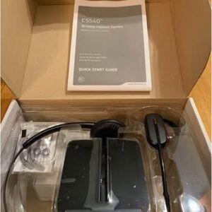 Plantronics CS540 Wireless On-Ear Headset - Black